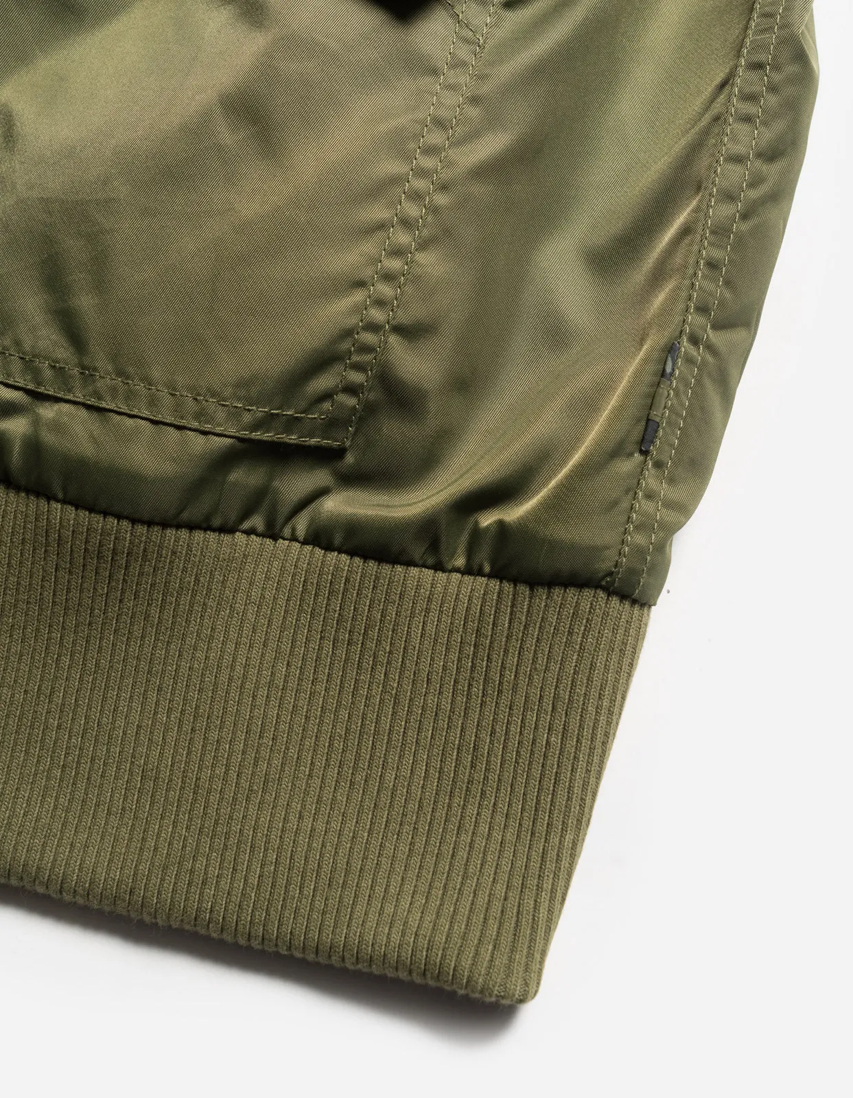 5257 Fleece CWU Flight Kimono Olive/Ecru