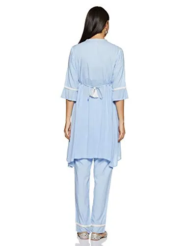 Aurelia Women's Rayon straight Salwar Suit Set (19FED10121-600631_ T-Purple_ Small)