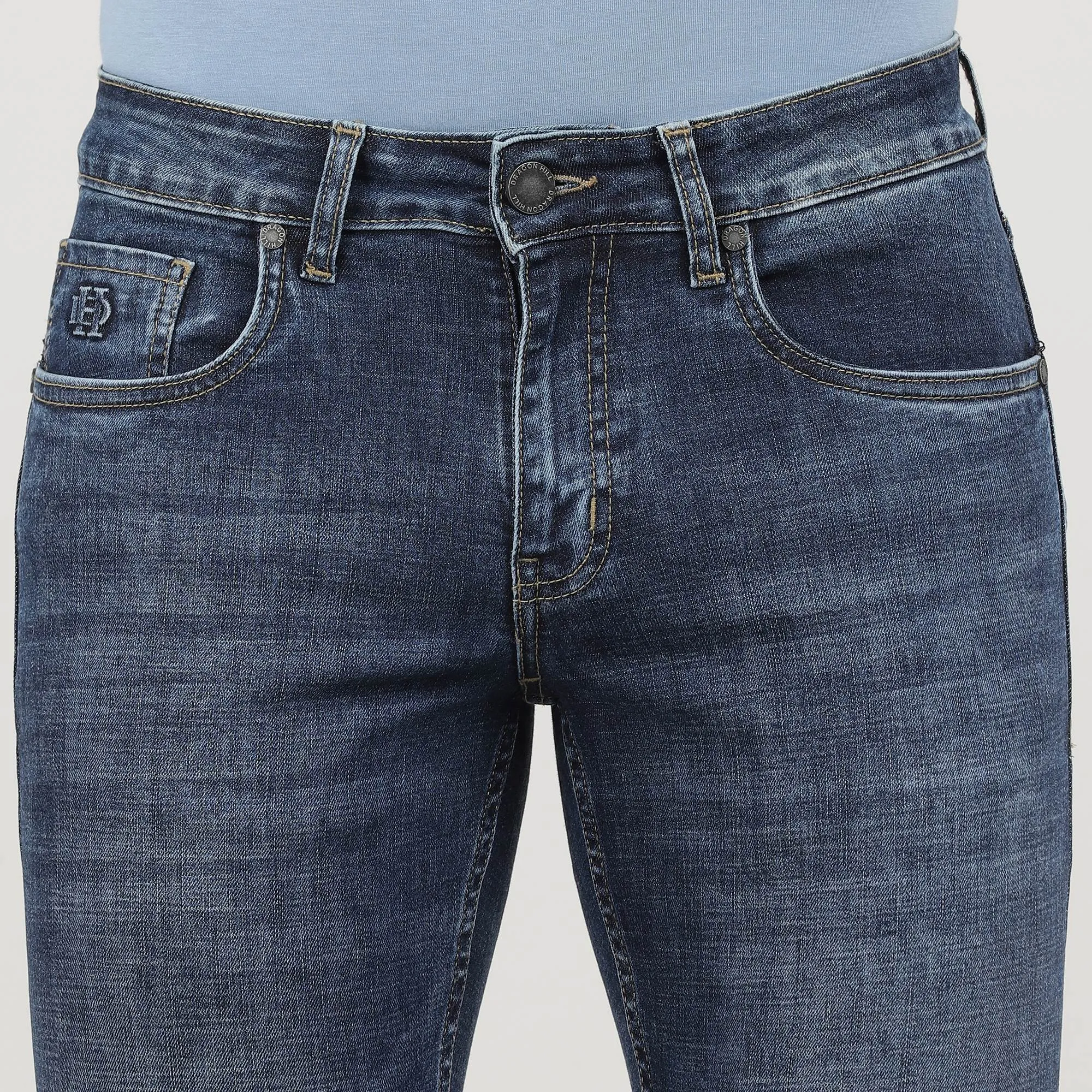 Bleed Blue Slim Tapered Jeans