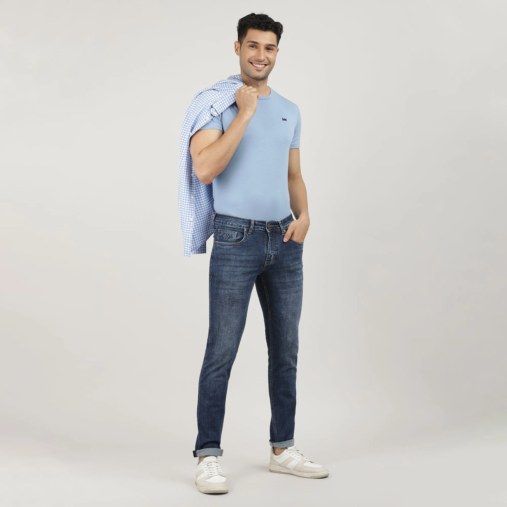 Bleed Blue Slim Tapered Jeans