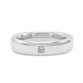 Boodles 18ct White Gold Diamond Set Band Ring