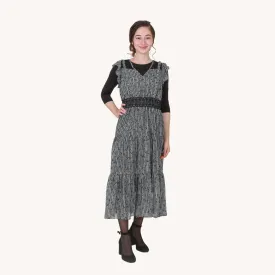 Chevron Midi Dress