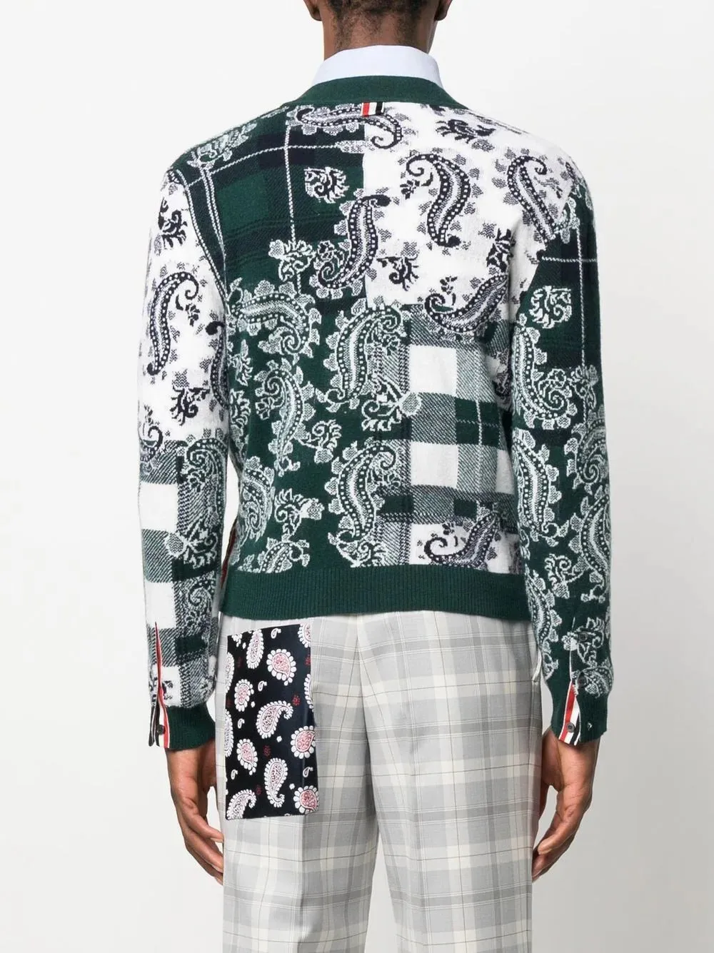 Fun Mix Tartan Check Cardigan