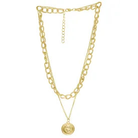 Joker & Witch Nodo Chain Link Gold Layered Necklace