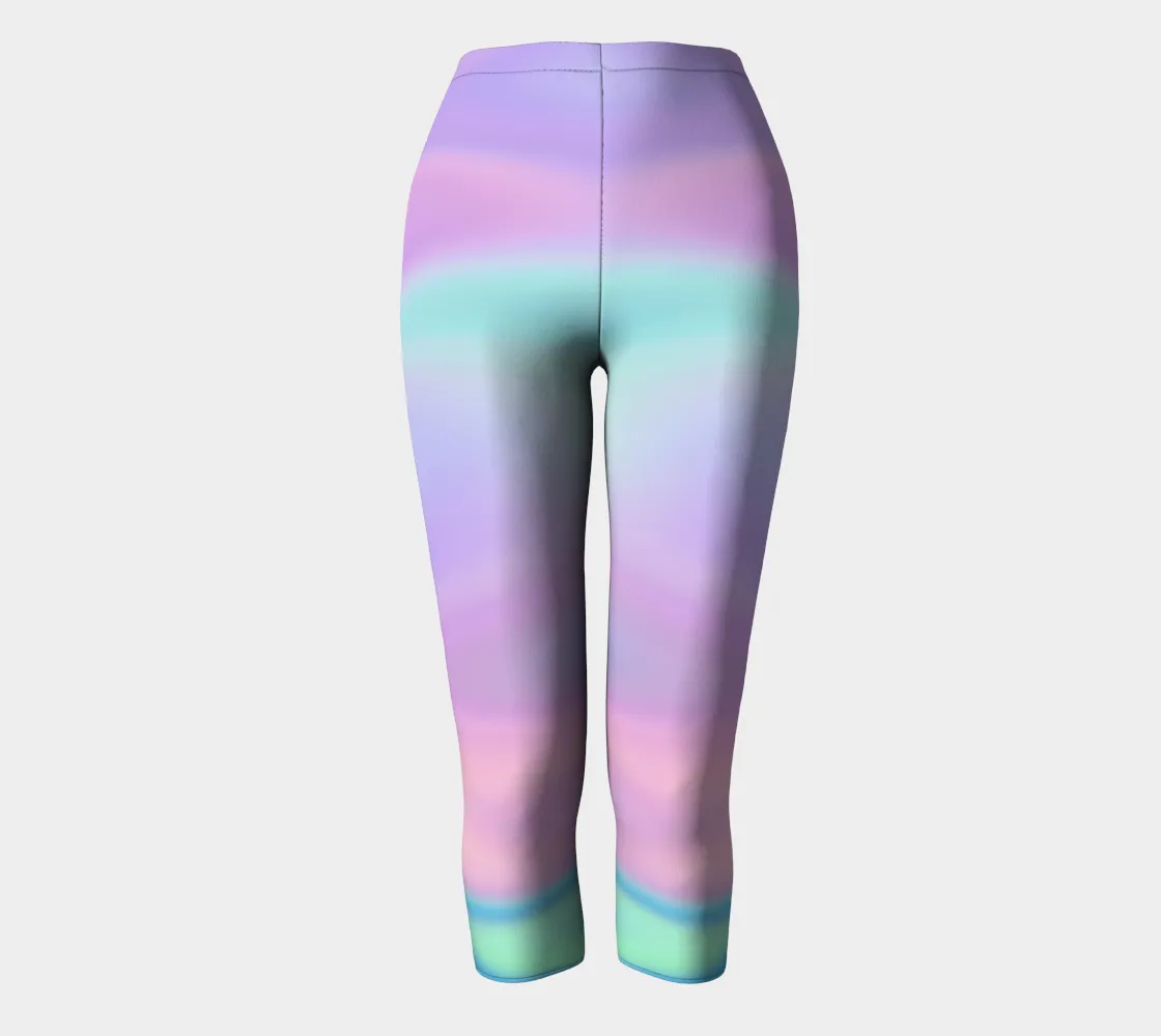 Purple Sky Capris | Hubert S