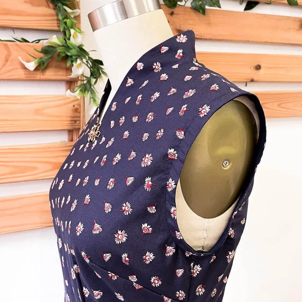 Shang-High Collar Dress