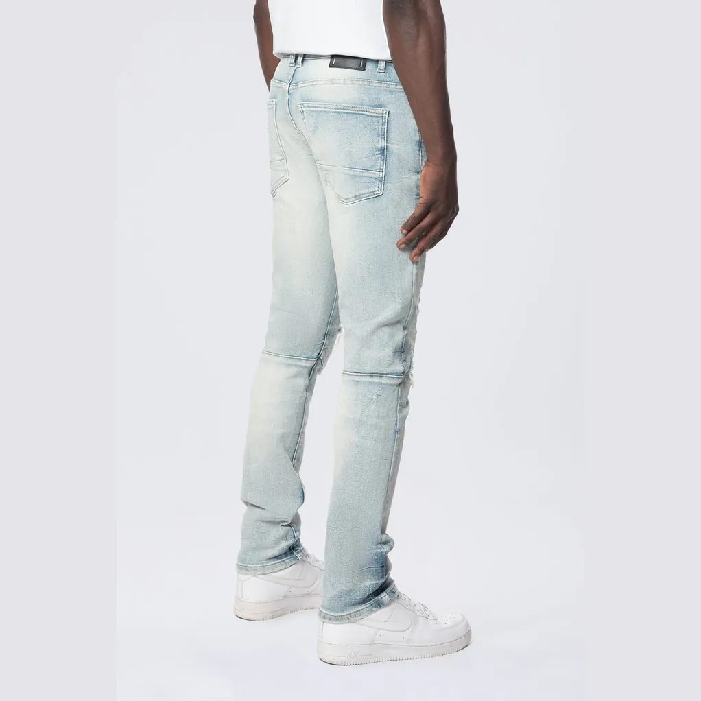 Slim Wave Effect Jeans