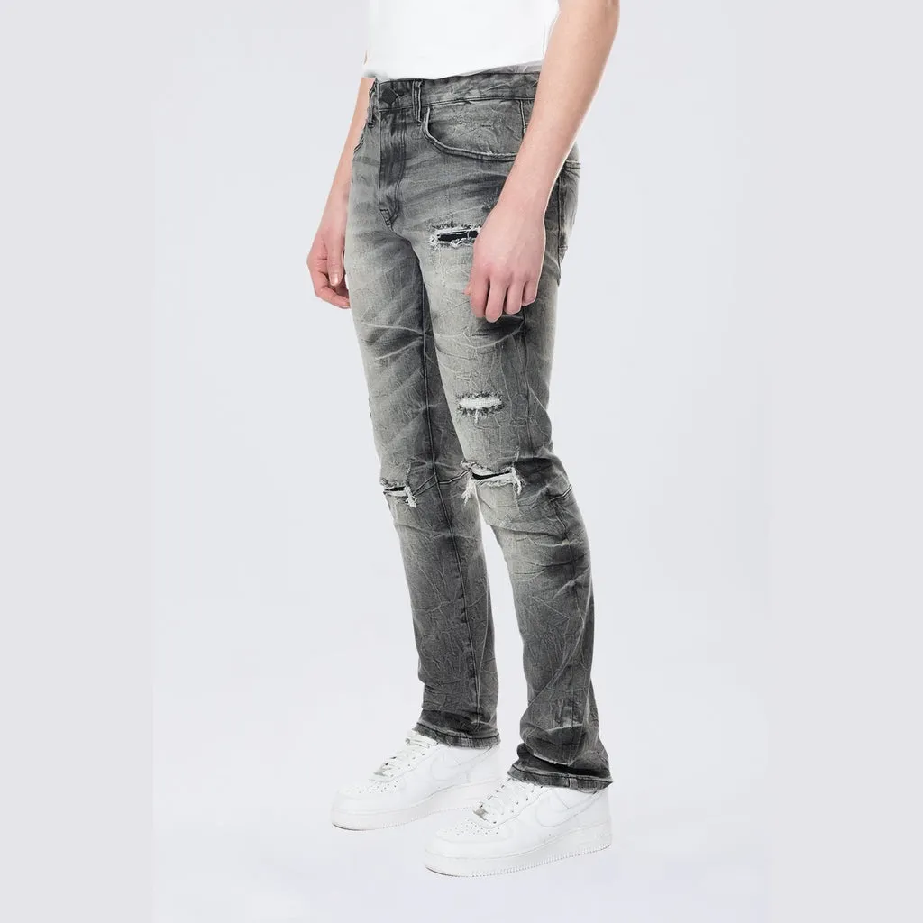 Slim Wave Effect Jeans
