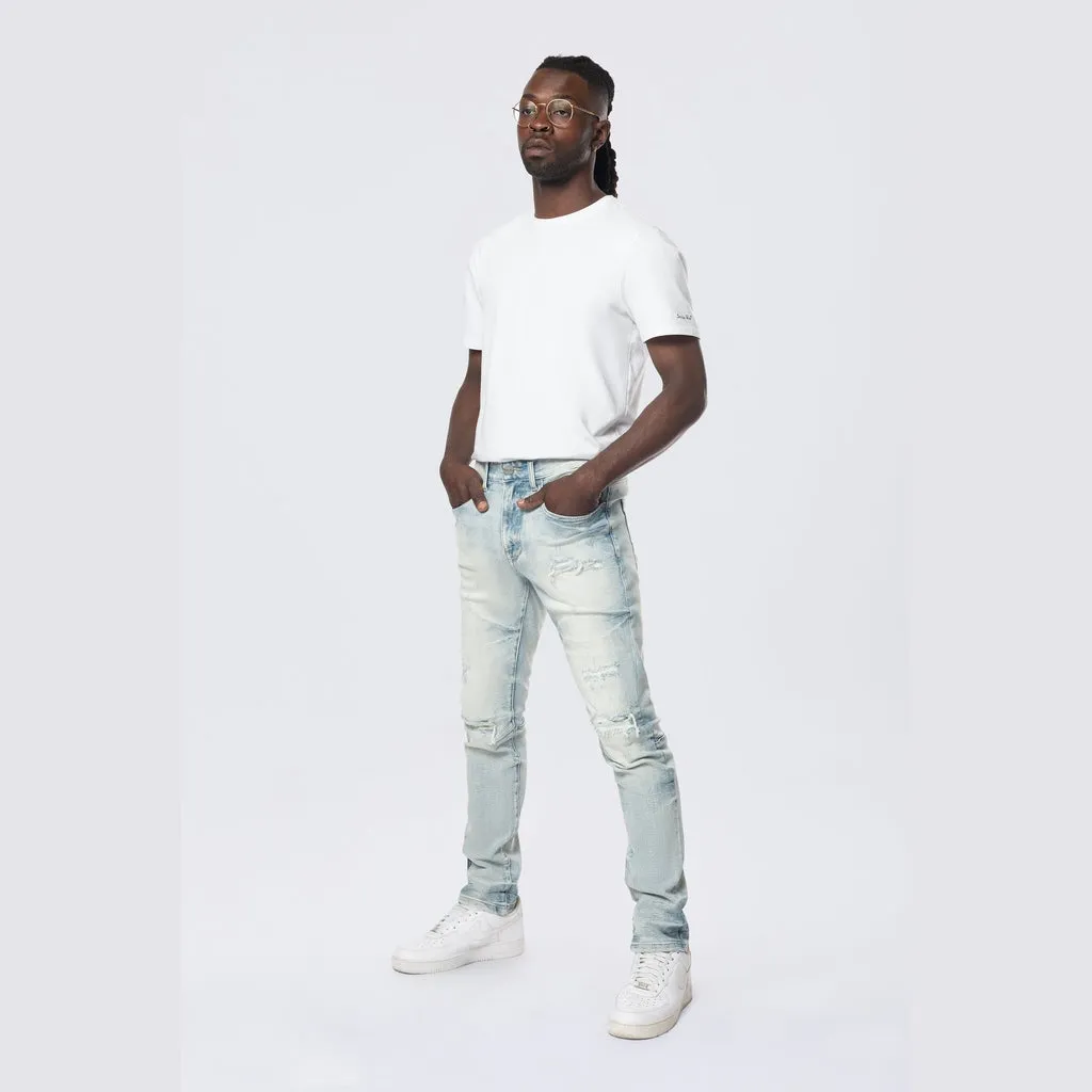 Slim Wave Effect Jeans