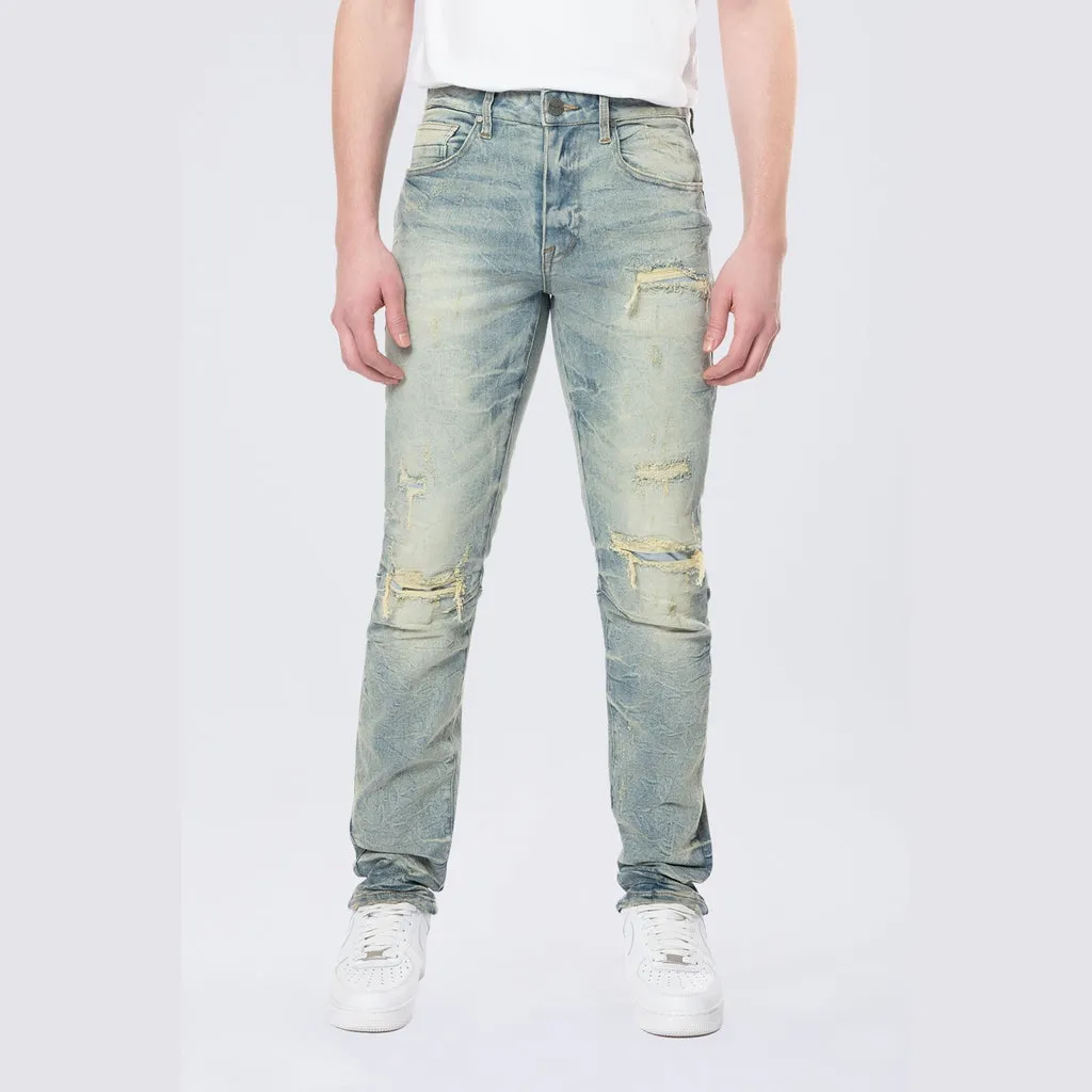 Slim Wave Effect Jeans