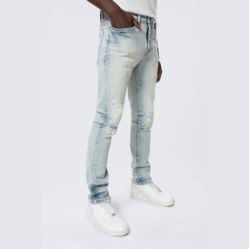 Slim Wave Effect Jeans