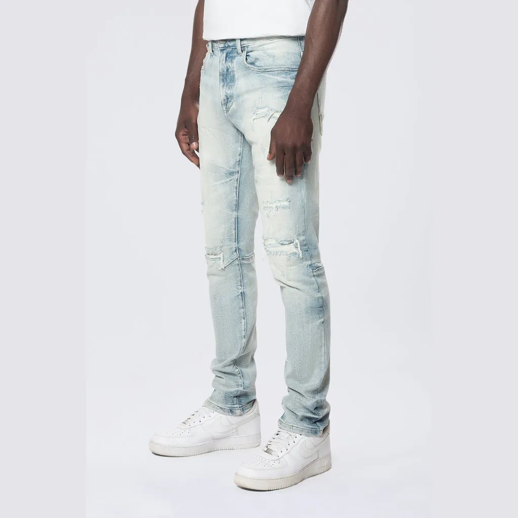 Slim Wave Effect Jeans