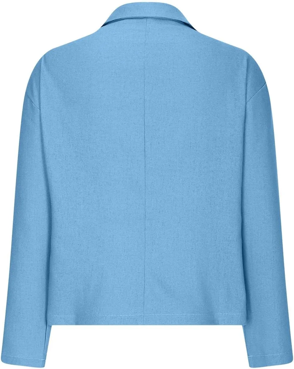 TANGNADE Linen Blazer Women Lightweight Casual Long Sleeve Spring Summer Jackets One Button Lapel Suit Blazer